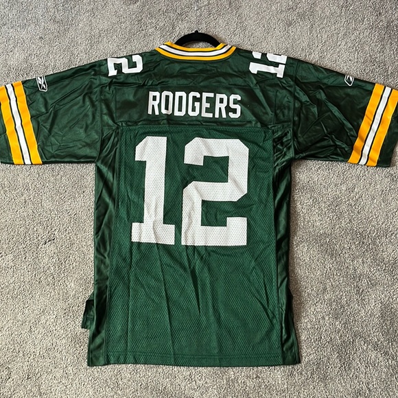 NFL On Field Aaron Rodgers 12 Greenbay Packers Jersey S - Picture 1 of 5